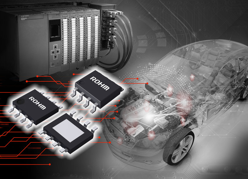 I nuovi low side switch di ROHM sono compatti e smart: riducono la perdita di potenza e aumentano la sicurezza grazie alla tecnologia brevettata TDACC™ per circuiti e dispositivi
